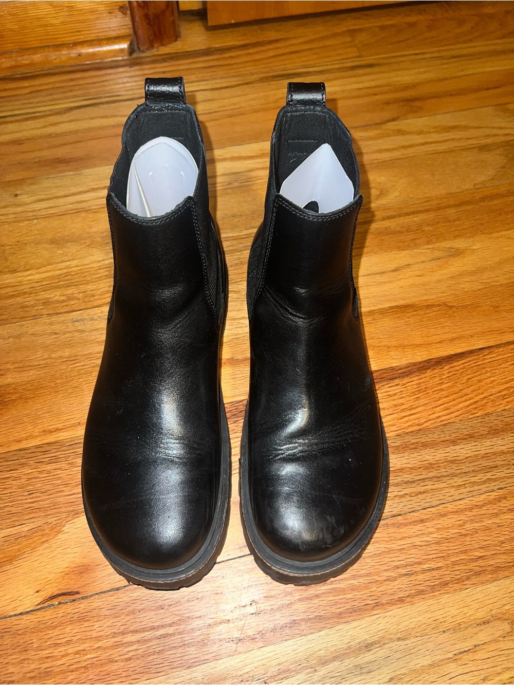 Birkenstock Black Highwood Leather Boots